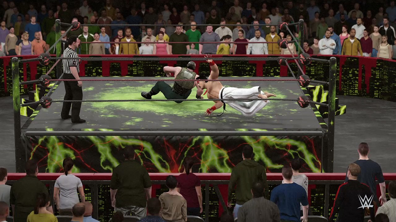 WWE 2K16 ryu v bane