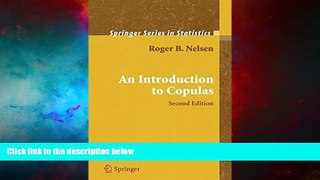 READ FREE FULL  An Introduction to Copulas (Springer Series in Statistics)  READ Ebook Full Ebook