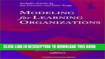 [PDF] Modeling for Learning Organizations (System Dynamics Series) Full Online