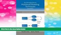 Must Have  An Introduction to Multilevel Modeling Techniques (Quantitative Methodology Series)