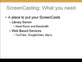Screencasting