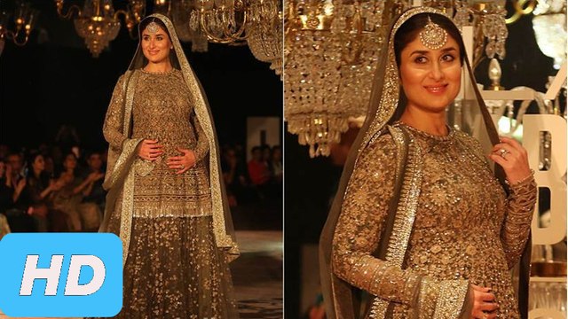 Kareena Kapoor WALKS The Ramp With A BABY BUMP At Lakme Fashion Week 2016