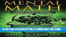 [PDF] Mental Math: Advanced Techniques and Strategies for Students, Pilots and All Professionals