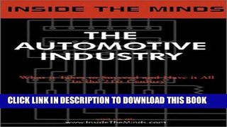 [PDF] Inside the Minds: The Automotive Industry - Senior Executives from Ford, Honda, J.D. Power
