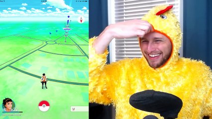 POKEMON GO - PSYDUCK IN REAL LIFE   GYM TESTING [6] !