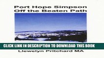 [PDF] Port Hope Simpson Off the Beaten Path (Port Hope Simpson Mysteries Book 8) (Afrikaans