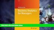 Big Deals  Business Analytics for Managers (Use R!)  Free Full Read Most Wanted