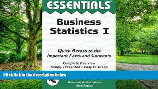 Big Deals  Business Statistics I Essentials (Essentials Study Guides)  Free Full Read Most Wanted