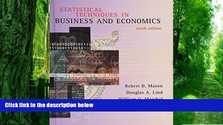 Big Deals  Statistical Techniques in Business and Economics  Best Seller Books Best Seller