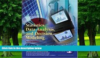 Big Deals  Statistics, Data Analysis and Decision Modeling and Student CD-ROM (2nd Edition)  Best