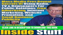 New Book Inside Stuff: Mass Media Pros Reveal The Secrets Of Using Radio, TV   Newspapers For