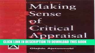 [PDF] Making Sense of Critical Appraisal Popular Colection
