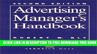 Collection Book Advertising Manager s Handbook