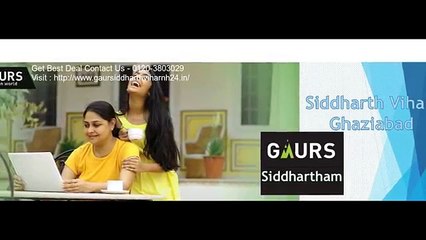 Big Size Flat Available (2BHK & 3BHK) - Gaur Siddhartham