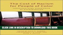 Collection Book The Cost of Racism for People of Color: Contextualizing Experiences of