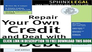 New Book Repair Your Own Credit and Deal with Debt