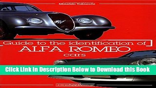 [Download] Guide to the Identification of Alfa Romeo Cars Online Books