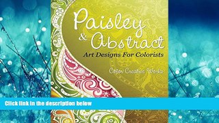 Online eBook Paisley   Abstract Art Designs For Colorists (Paisley Coloring and Art Book Series)