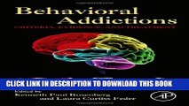 New Book Behavioral Addictions: Criteria, Evidence, and Treatment