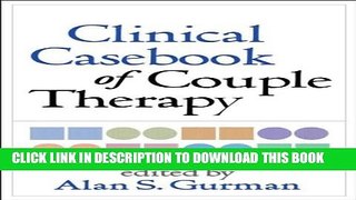 New Book Clinical Casebook of Couple Therapy