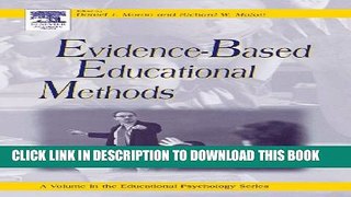 New Book Evidence-Based Educational Methods (Educational Psychology)