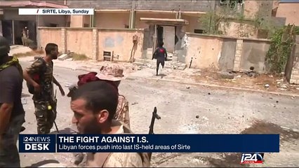 Libyan forces push into last I.S.-held areas of Sirte