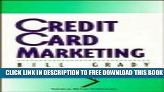 Collection Book Credit Card Marketing