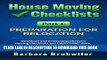 [PDF] House Moving Checklists, Part 1, Preparation for Relocation: (Download and print