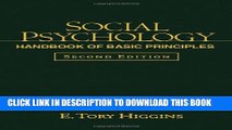 Collection Book Social Psychology, Second Edition: Handbook of Basic Principles