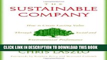 Collection Book The Sustainable Company: How to Create Lasting Value through Social and