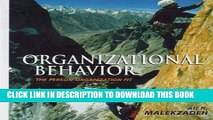 New Book Organizational Behavior: The Person-Organization Fit