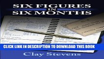 New Book Six Figures in Six Months