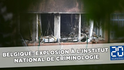 Explosion à l’Institut national de criminologie près de Bruxelles