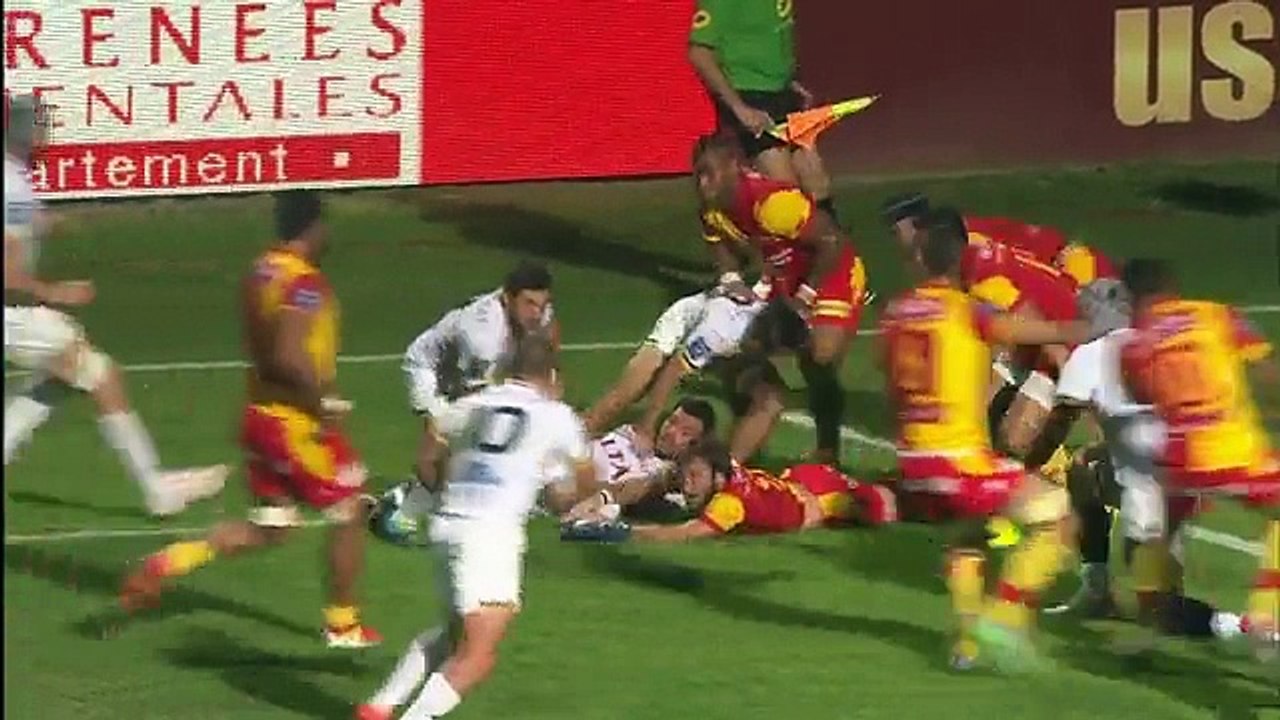 1ere journée : USAP vs Stade Montois