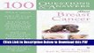 [Read] 100 Questions   Answers About Breast Cancer by Zora K. Brown (2008-11-28) Free Books