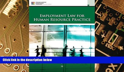 Big Deals  Employment Law for Human Resource Practice  Best Seller Books Most Wanted