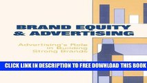 Collection Book Brand Equity   Advertising: Advertising s Role in Building Strong Brands
