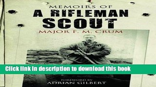 Read Memoirs of a Rifleman Scout  PDF Online
