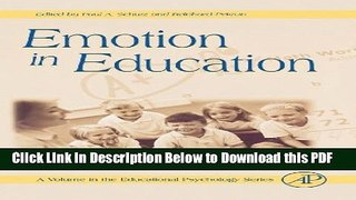 [PDF] Emotion in Education, Volume . (Educational Psychology) Free Books