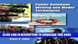 [PDF] Public Relations Writing and Media Techniques (7th Edition) Popular Colection