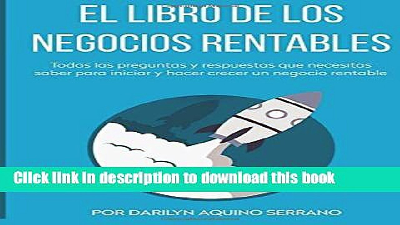Read El libro de los negocios rentables: Todas las preguntas y respuestas que necesitas saber para