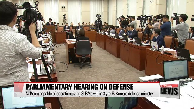 N. Korea capable of operationalizing SLBMs within 3 yrs: S. Korea's defense ministry