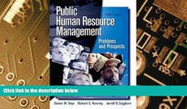 Big Deals  Public Human Resource Management: Problems and Prospects  Best Seller Books Most Wanted