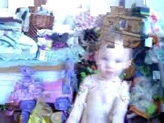 je tappe sur les bambous...