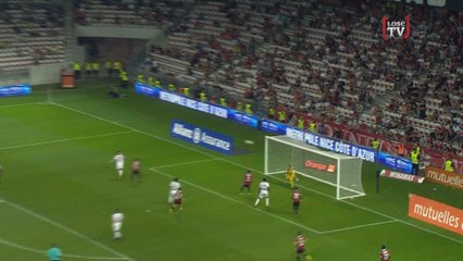 La barre de De Préville contre Nice