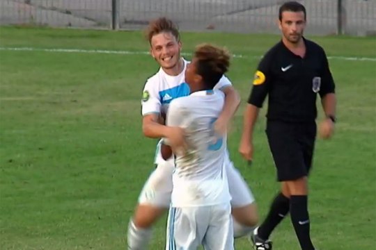 CFA - OM 3-1 Hyères : le but de Gent Dinaj (90e)