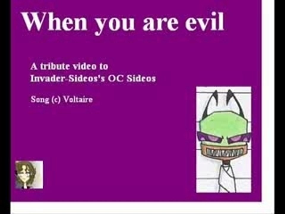 When You Are Evil