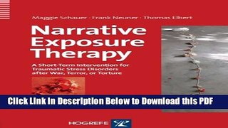 [Read] Narrative Exposure Therapy: A Short-Term Intervention for Traumatic Stress Disorders After