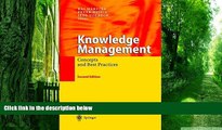Big Deals  Knowledge Management: Concepts and Best Practices  Best Seller Books Best Seller