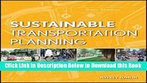 [Best] Sustainable Transportation Planning: Tools for Creating Vibrant, Healthy, and Resilient